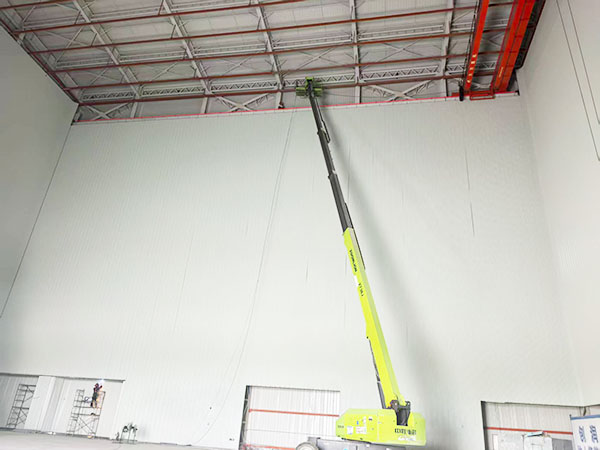 Partial discharge shielding room